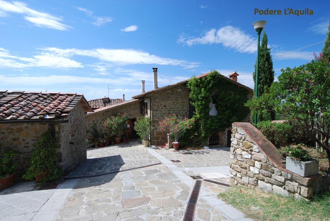 Podere L'Aquila Gaiole in Chianti Exterior photo